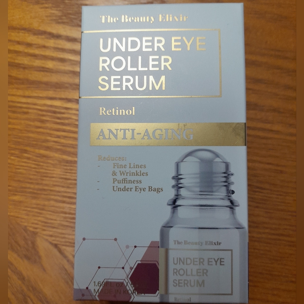 Under Eye Roller Serum Wrinkles Fine Lines NWT Size:1.69fl oz The Beauty Elixir